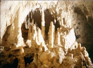  Limestone formations 